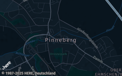 Heizung Map of Pinneberg