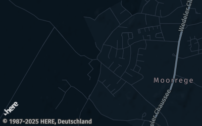 Heizung Map of Moorrege bei Uetersen