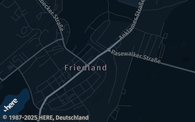 Heizung Map of Friedland