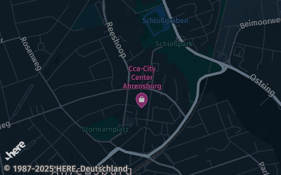 Heizung Map of Ahrensburg