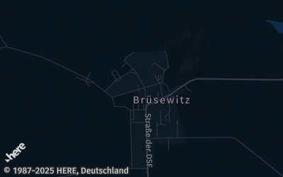 Heizung Map of Brüsewitz