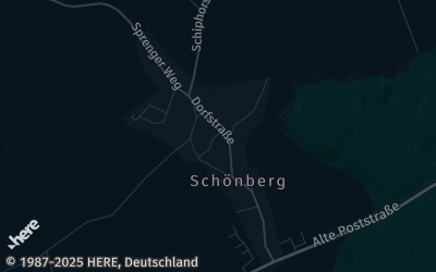 Heizung Map of Schönberg