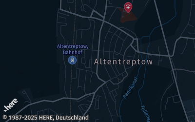 Heizung Map of Altentreptow
