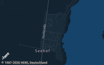 Heizung Map of Seehof bei Schwerin