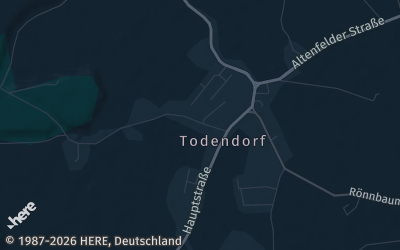 Heizung Map of Todendorf