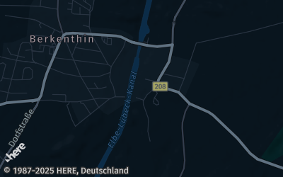 Heizung Map of Berkenthin