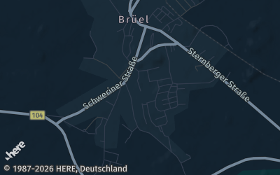 Heizung Map of Brüel