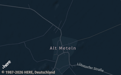 Heizung Map of Alt Meteln