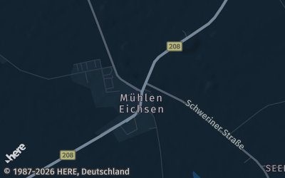 Heizung Map of Mühlen Eichsen