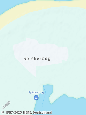 Here Map of Spiekeroog