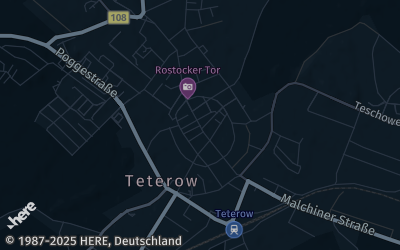 Heizung Map of Teterow