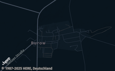 Heizung Map of Burow bei Altentreptow