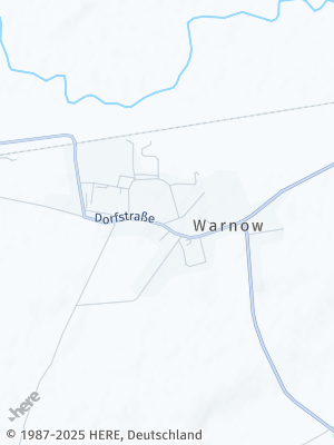 Here Map of Warnow bei Bützow