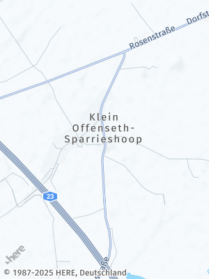 Here Map of Klein Offenseth-Sparrieshoop