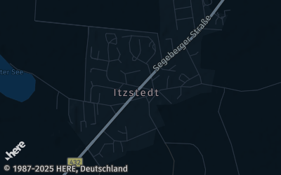 Heizung Map of Itzstedt