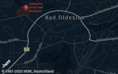 Heizung Map of Bad Oldesloe