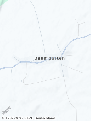 Here Map of Baumgarten bei Bützow
