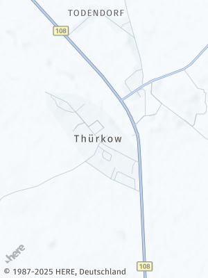 Here Map of Thürkow