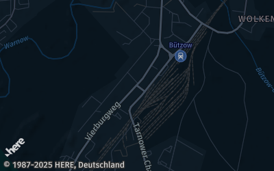 Heizung Map of Bützow