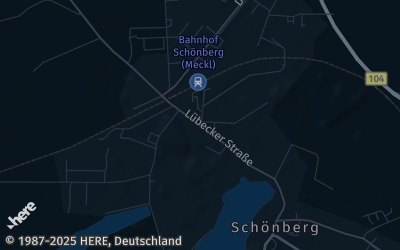 Heizung Map of Schönberg
