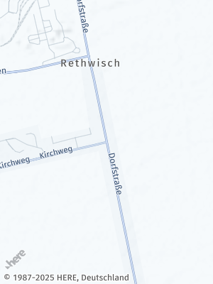 Here Map of Rethwisch bei Lägerdorf