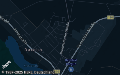 Heizung Map of Dargun