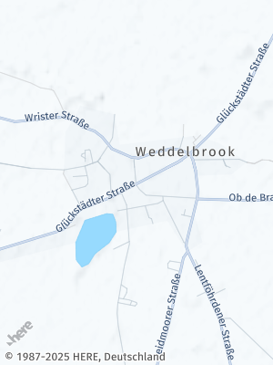 Here Map of Weddelbrook