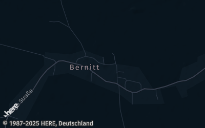 Heizung Map of Bernitt
