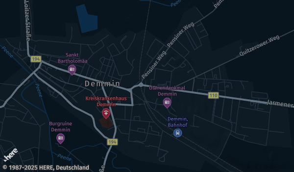 static map