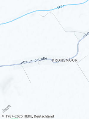 Here Map of Kronsmoor bei Westermoor