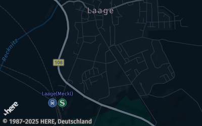 Heizung Map of Laage