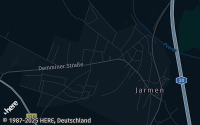 Heizung Map of Jarmen