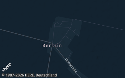 Heizung Map of Bentzin