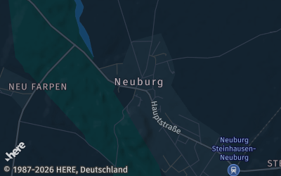 Heizung Map of Neuburg bei Wismar