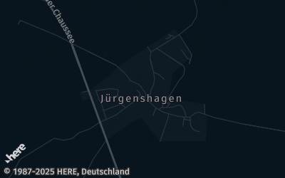 Heizung Map of Jürgenshagen bei Bützow