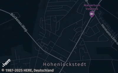 Heizung Map of Hohenlockstedt