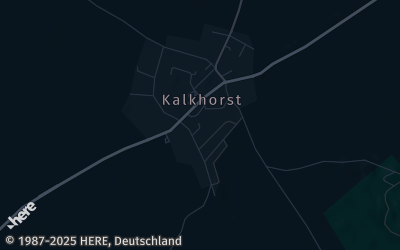 Heizung Map of Kalkhorst