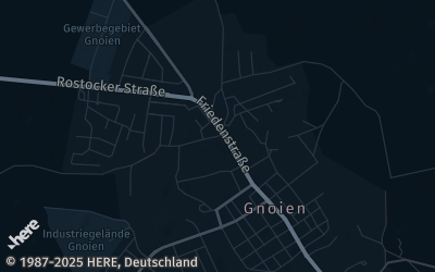 Heizung Map of Gnoien