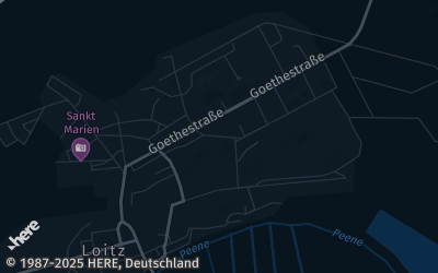 Heizung Map of Loitz bei Demmin