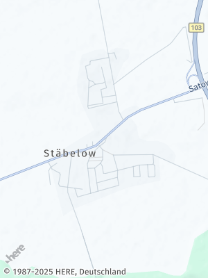 Here Map of Stäbelow