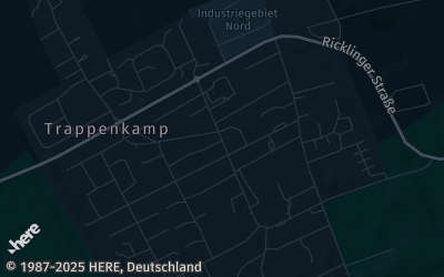 Heizung Map of Trappenkamp