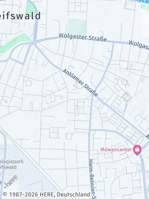 Here Map of Greifswald