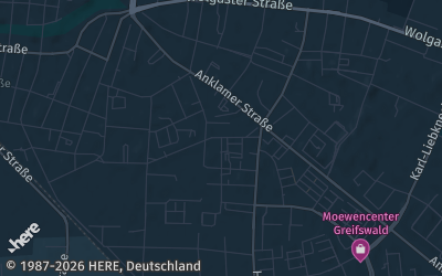 Heizung Map of Greifswald