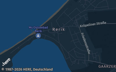 Heizung Map of Ostseebad Rerik