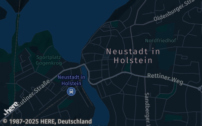 Heizung Map of Neustadt in Holstein