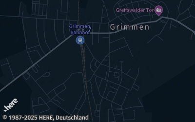 Heizung Map of Grimmen