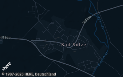 Heizung Map of Bad Sülze