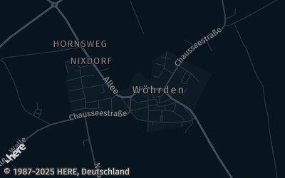 Heizung Map of Wöhrden