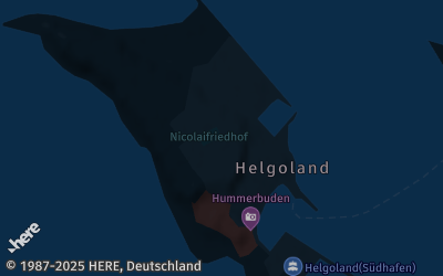 Heizung Map of Helgoland