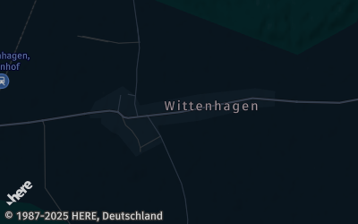 Heizung Map of Wittenhagen bei Grimmen